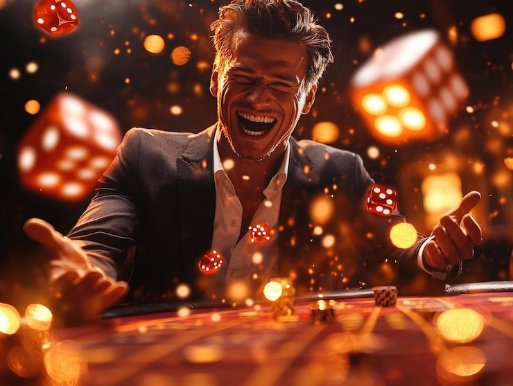 Pengguna menikmati taruhan sepak bola dan hiburan kasino di perangkat mobile